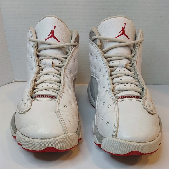 JORDAN 13 RETRO WOLF GREY 8M PRE-OWNED - Picture 2 of 5